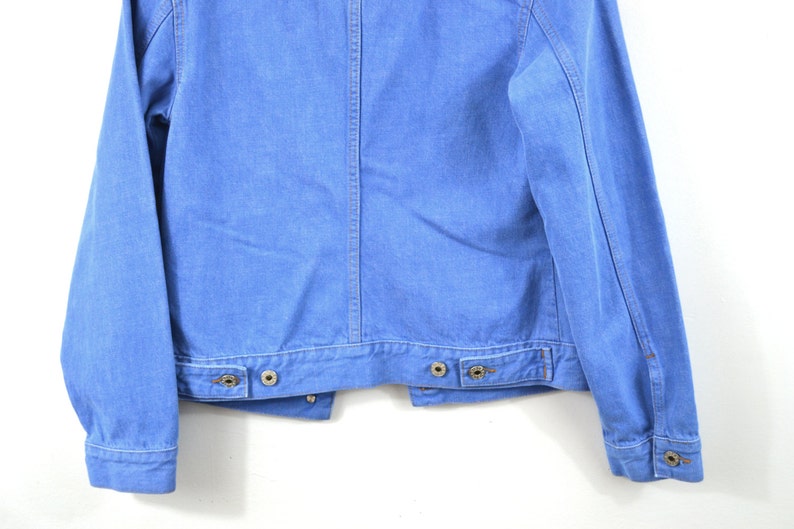 Vintage Denim Jacket Blue Denim Jacket Denim Coat Women/'s Jacket Jean Jacket 80s Denim Jacket Size Medium