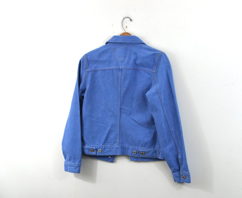 Vintage Denim Jacket Blue Denim Jacket Denim Coat Women/'s Jacket Jean Jacket 80s Denim Jacket Size Medium