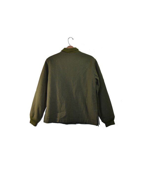 Vintage Army Jacket  Green Army Jacket Liner Wool… - image 6