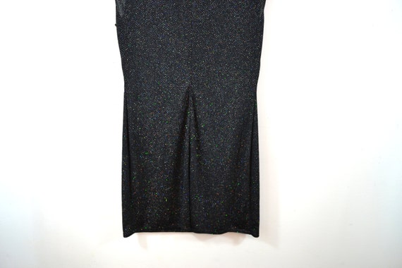 Vintage Dress Black Dress Short Dress Black Spark… - image 3