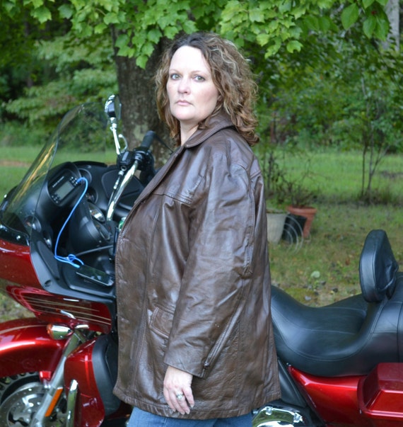 Leather Jacket Brown Leather Jacket Men's Leather