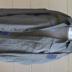 Austrian Army Military Shirt  Austrian Military Shirt Olive Drab Shirt with Osterreich Bundesheer patch