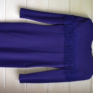 Vintage Purple Fringe Dress 1980&#39;s Bandage Dress Party Dress Size 5/6