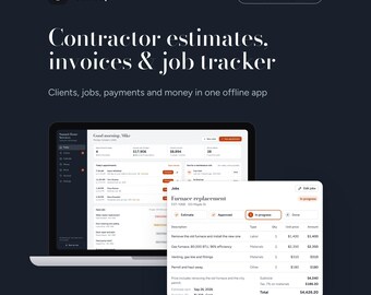 Applicazione web per la gestione dei progetti dei contraenti, la creazione di preventivi e fatture e il monitoraggio dei clienti per i tecnici di impianti di riscaldamento, ventilazione e condizionamento.