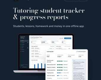 Applicazione web per il monitoraggio degli studenti e dei tutor, con note sulle lezioni, report sui progressi e strumento di monitoraggio dei guadagni.