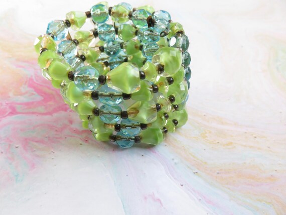 Deco Beaded Wrap Bracelets - image 3