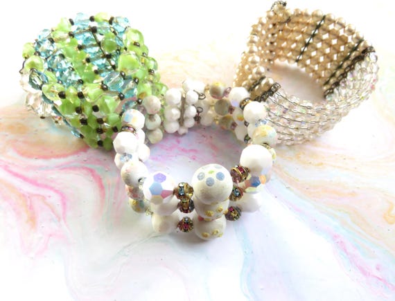Deco Beaded Wrap Bracelets - image 10