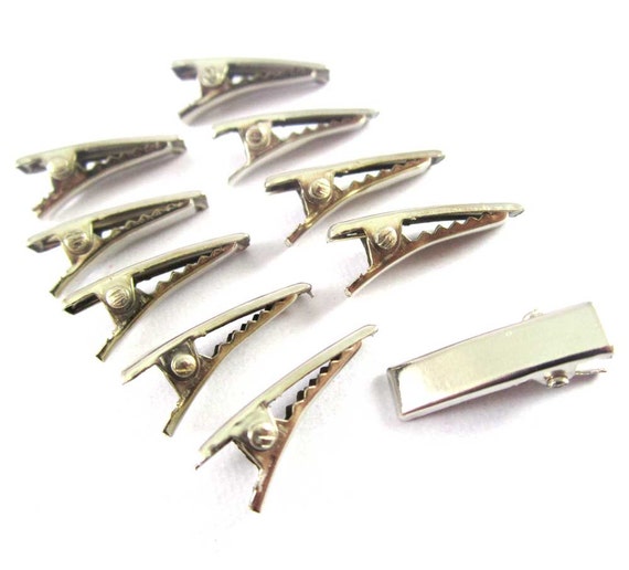 80pcs 3/4 Inch 20 mm Alligator Hair Clip with teeth Etsy
