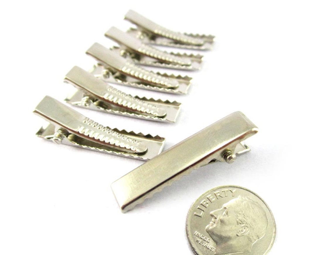 40pcs 1 3/16 Inch 30 mm Alligator Hair Clip with teeth Etsy