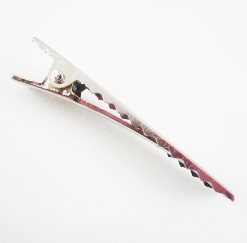 40pcs 1 7/8 Inch 45 mm Alligator Hair Clip with teeth Etsy