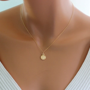 Saint Benedict Cross Pendant Necklace Gold Filled Necklaces Women Girl Dainty Protection Charm Christian Catholic Gift