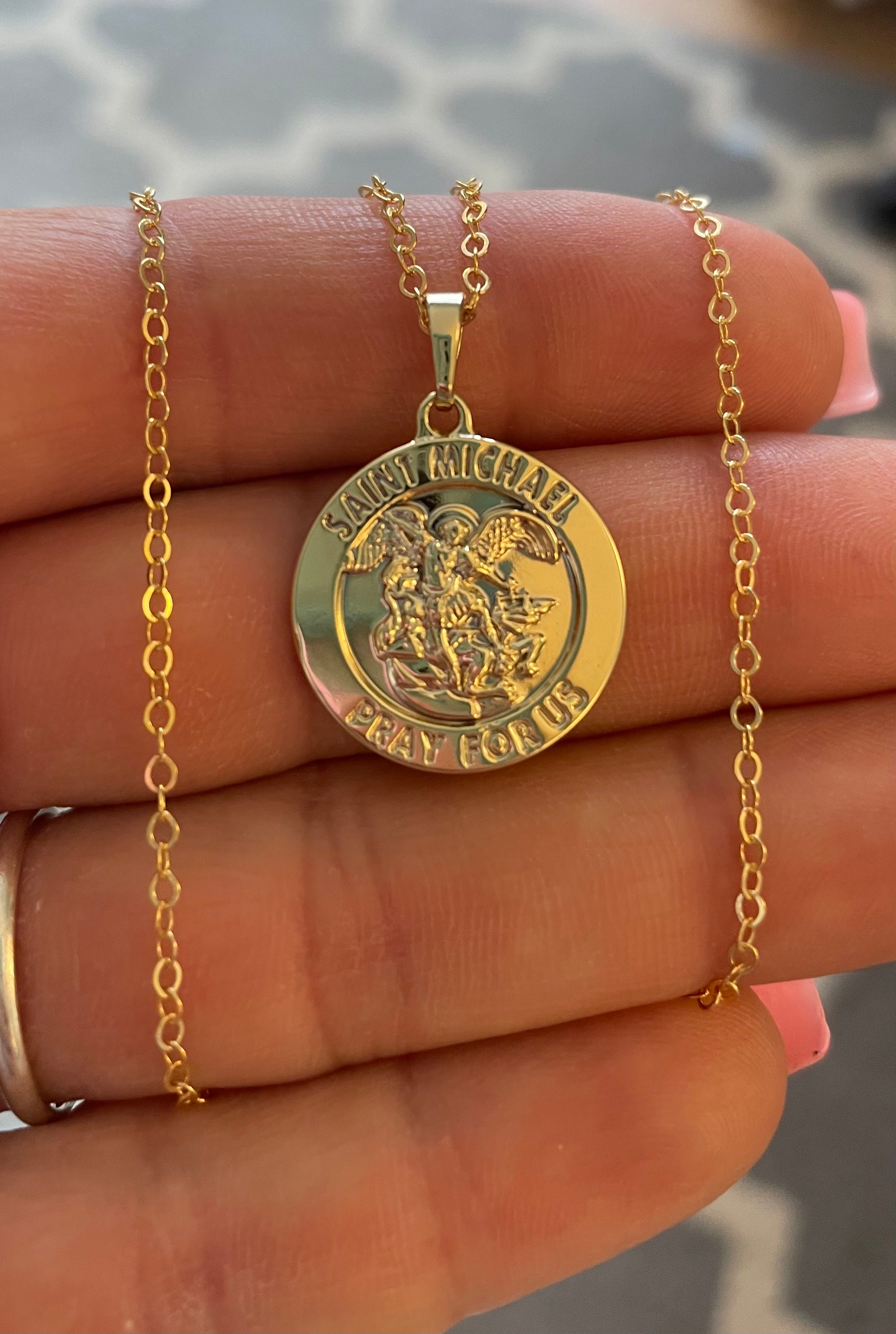 St michael pendant deals