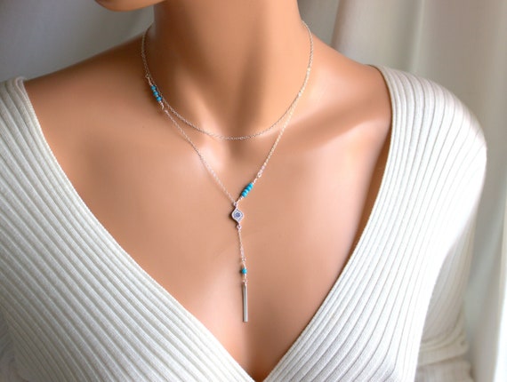 Best silver on sale necklaces women's