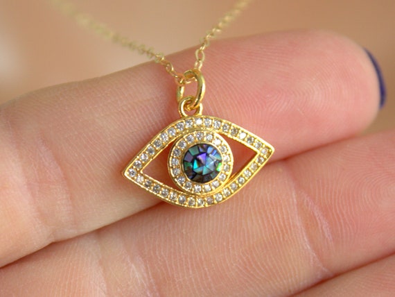Best evil eye necklace clearance