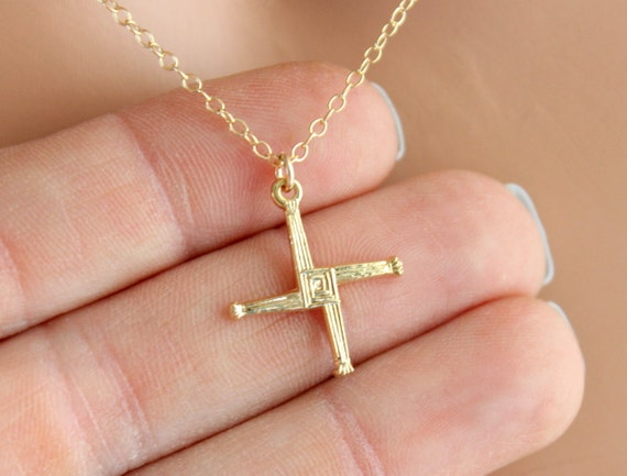 Sterling Silver St. Brigid's Cross (Double-Sided) – Kathleen's of Donegal