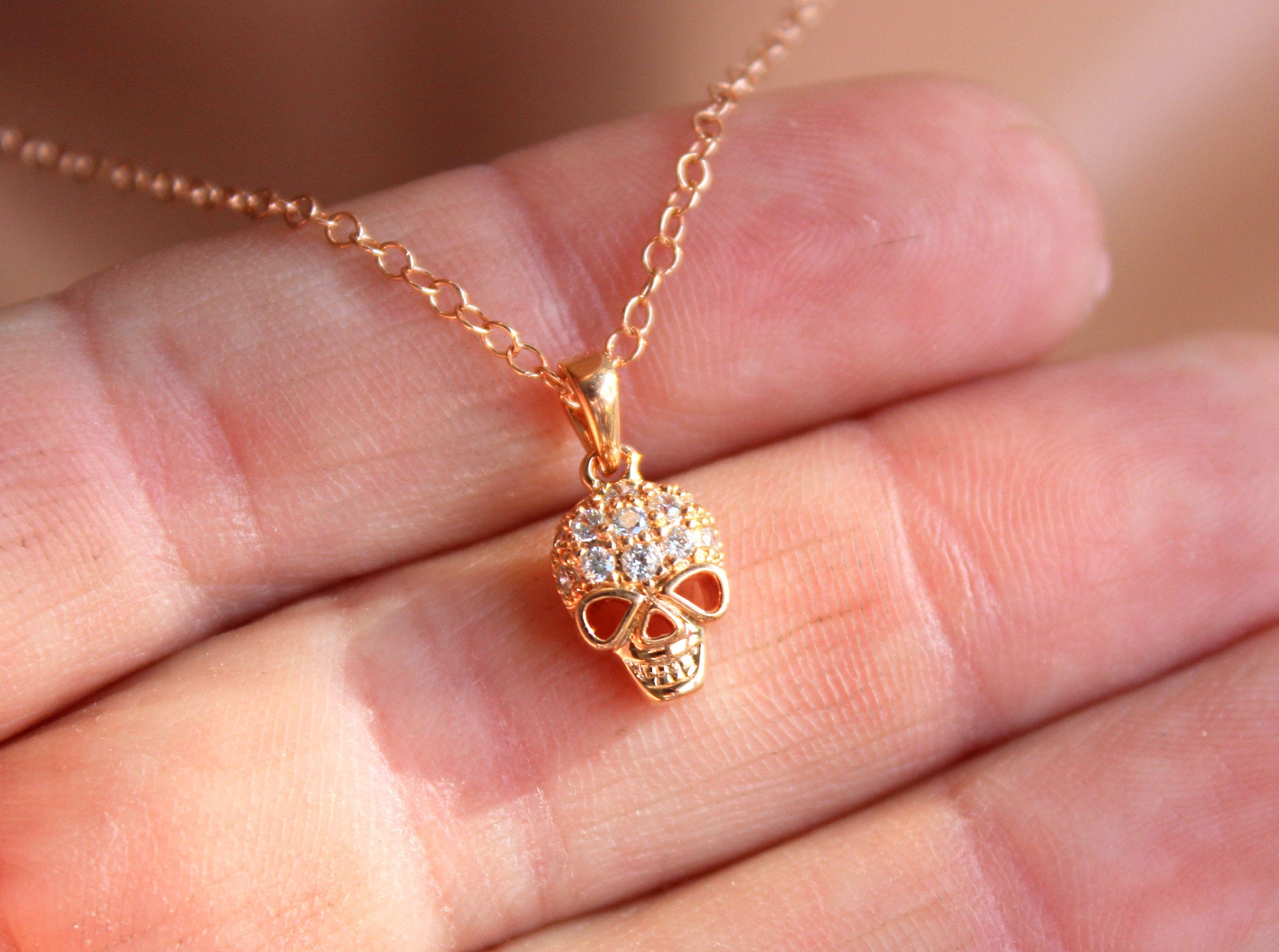 希少】 ORDER MINI SKULL NECKLACE 【公式通販】