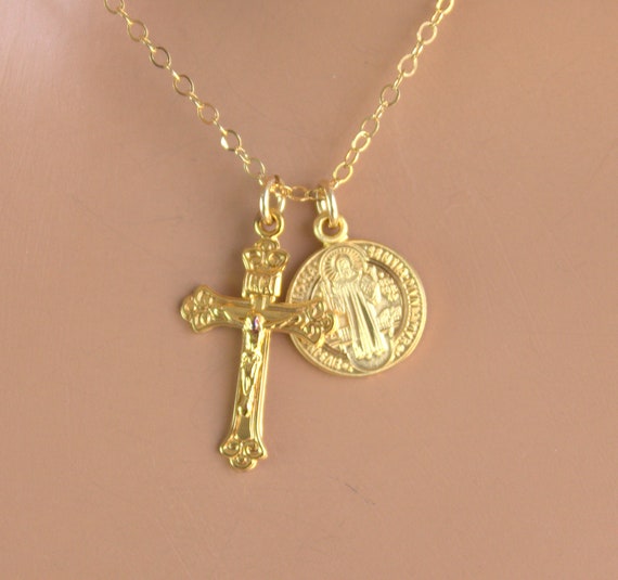 BEST SELLER Gold Crucifix Cross 