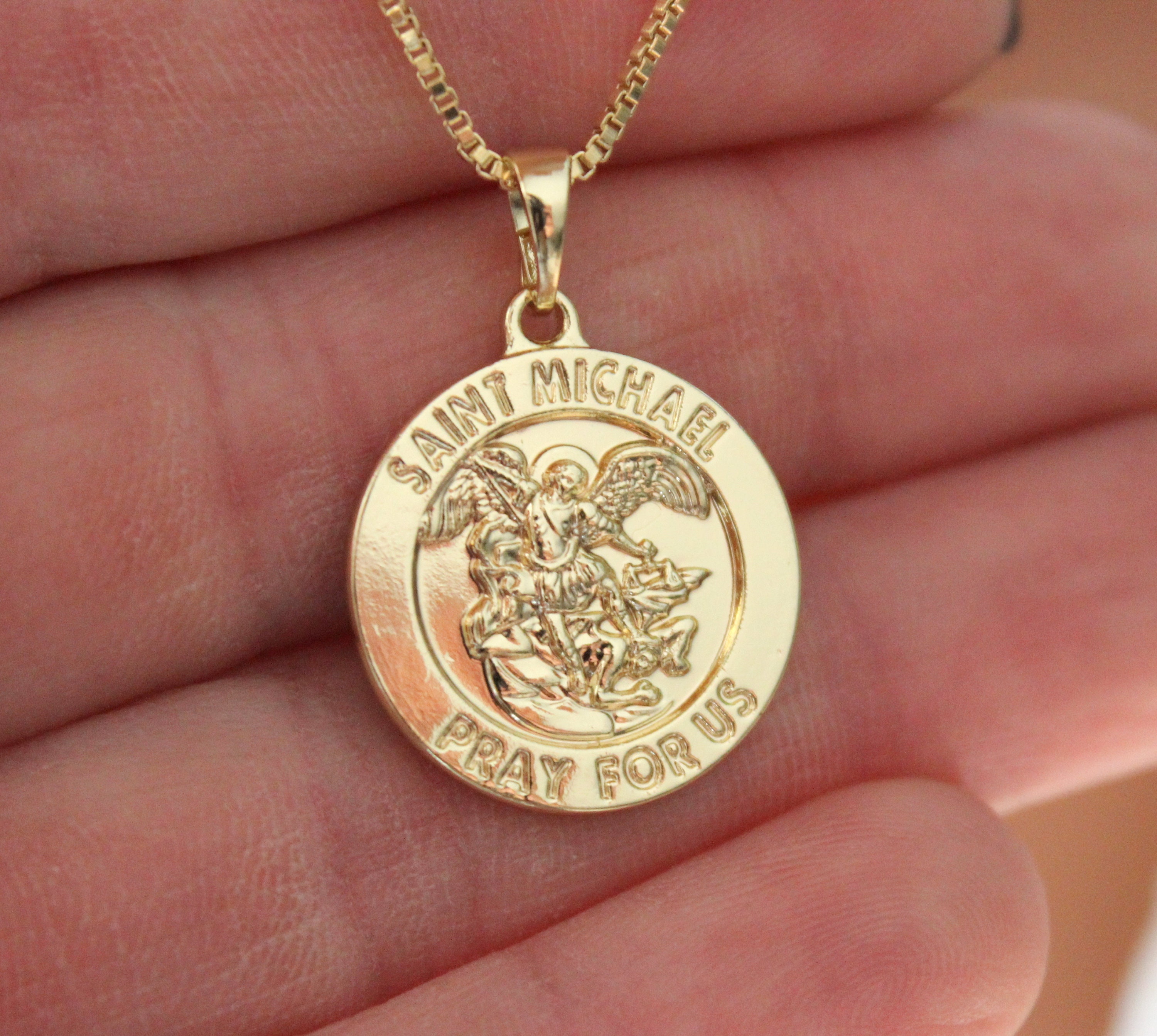 Police Officer Saint Michael Necklace - Padre Pio Foundation of America