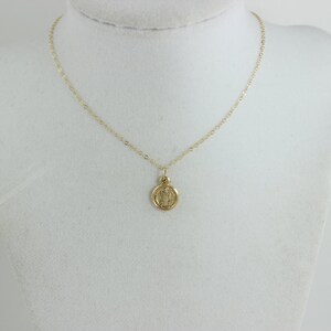 Saint Benedict Cross Pendant Necklace Gold Filled Necklaces Women Girl ...