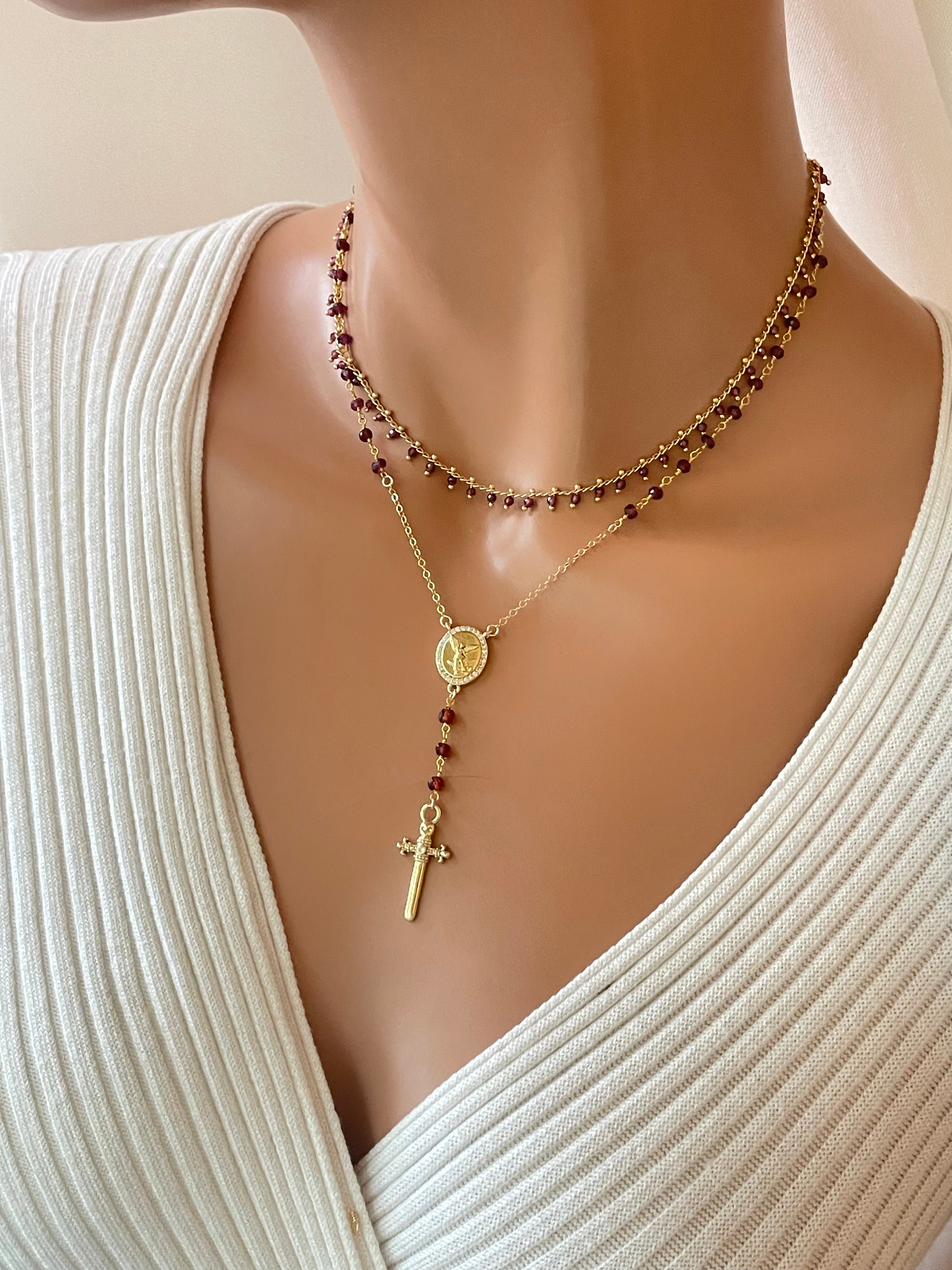 アクセサリー S'YTE BRASS CHAIN ROSARY NECKLACE アクセサリー S'YTE BRASS CHAIN ROSARY NECKLACE アクセサリー S'YTE