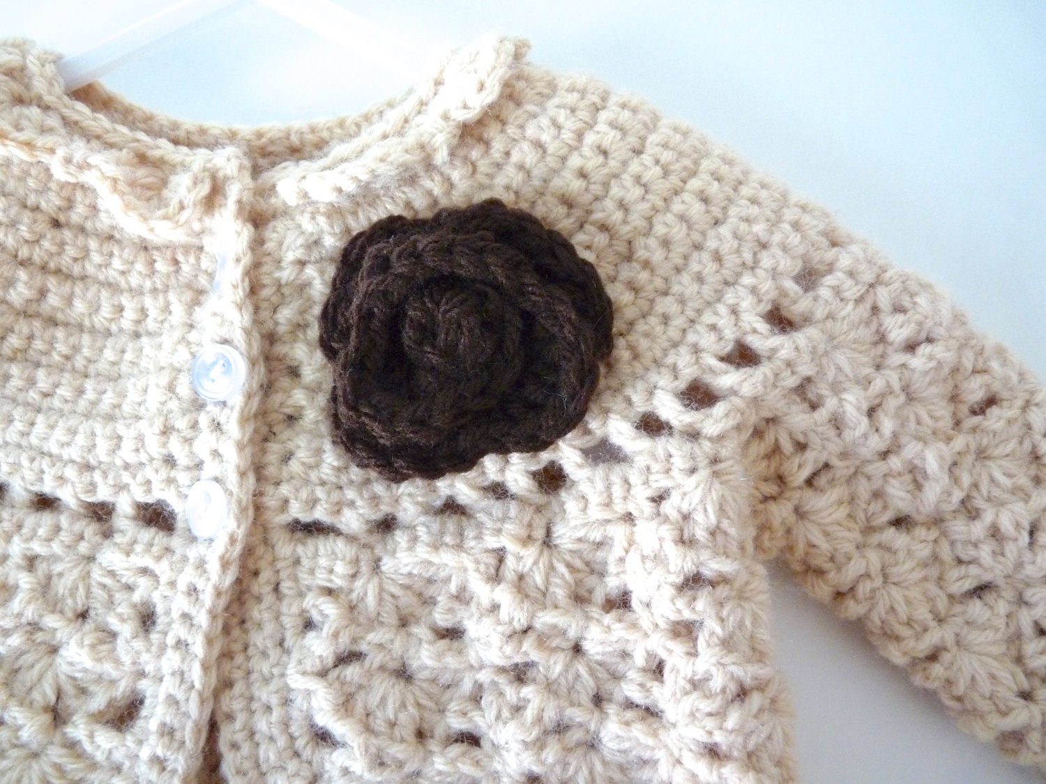 Baby Girl Beige Jacket Hat and Bootie Layette Set Vintage Etsy