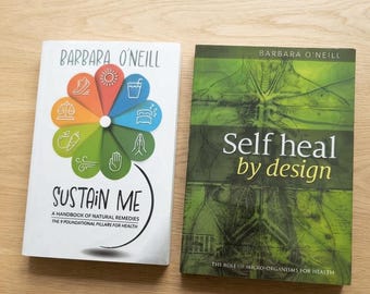 Sustain Me & Self Heal by Design Book Set | Natural Wellness Guide (Paperback)
