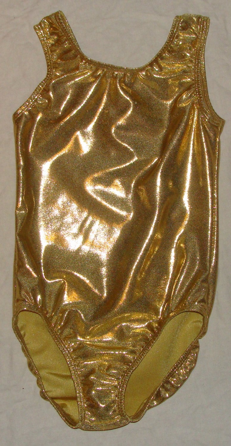 Gymnastics Leotard Babies Toddlers Girls and Women in Gold Etsy