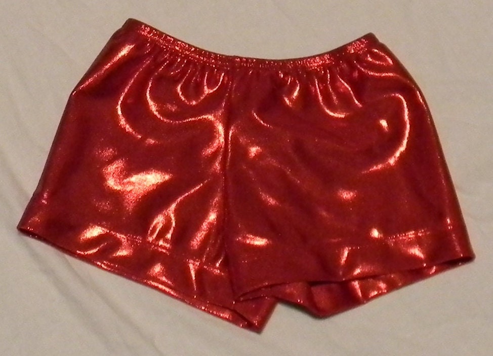 Red Spandex Shorts -  Sweden