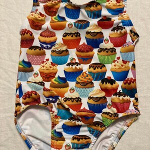 Cupcake gymnastic leotard Ready to ship