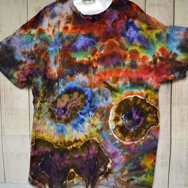 Stocking StufferNEW!  Ice Dyed Geod-delic Adult XL Tie Dye T-Shirt, Hippie Tie Dye, Dyed Tee Shirt,Boho Look, Psychedelic
