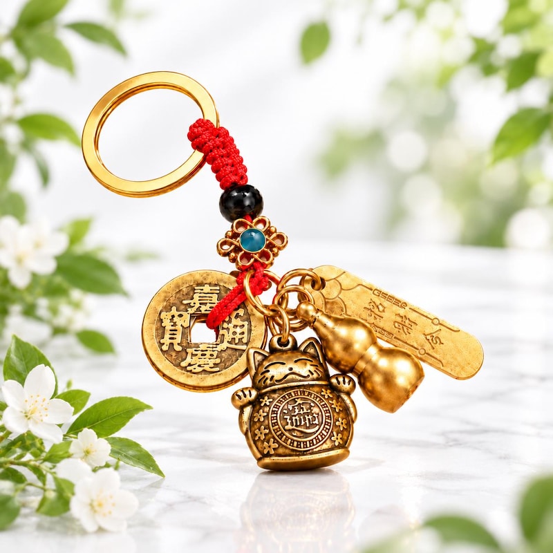 Keychain Ring Asian - Etsy