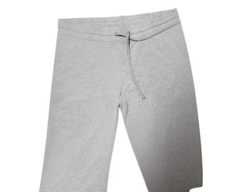 Athletic Works French Terry Bermuda Shorts Light Grey Drawstring