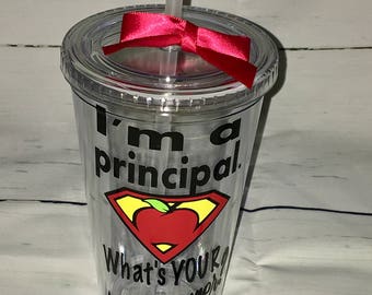 Principal Christmas Gift - Personalized Principal Gift - Assistant Principal Gift  - Vice Principal Gift - Principal Cup - Principal Mug