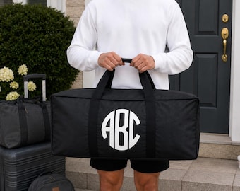Personalized Oversized Storage Bag | College Move Essential Dorm moving Bag Monogram