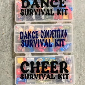 Dance Team Gift - Dance Dance Survival Kit - The perfect gift, Dance recital gift  -  Cheer Gift - Dance Brother Gift