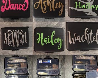 Dance Team Gift - Dance Gifts- Bobby Pin Case - Mini Hair Kit - Hair Pin Case - Dancer Gift  - Dance Competition Gift - Hair Tie Storage