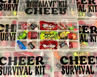 Cheer Gifts Cheer Survival Kit: Candy Box, Adjustable Compartments
