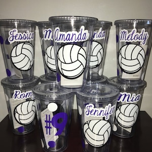 Volleyball Gifts- Volleyball Team Gift- Volleyball Cup- Volleyball Coach Gift- Volleyball Team- Volleyball Team Gift