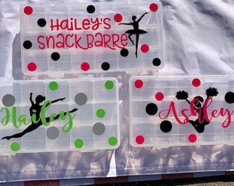 Dance Team Gift | Bobby Pin Case, Competition Hair Kit Snack Box