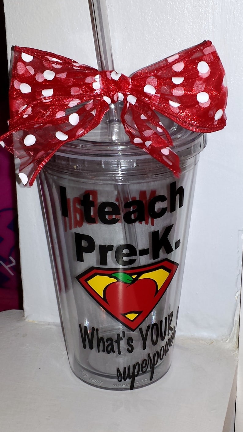 Pre-K Teacher Gift Pre-K gifts Pre-K Teachers Personalized Pre-K Teacher Gift Teacher Appreciation Gift Teacher Mug Teacher Cup image 1