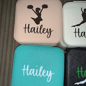 Cheer Team Gifts, Personalized Jewelry Box All Star Cheerleader - Etsy