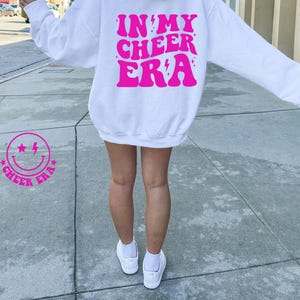 In My Cheer Era Sweatshirt - Girls Cheer Competition Shirt
