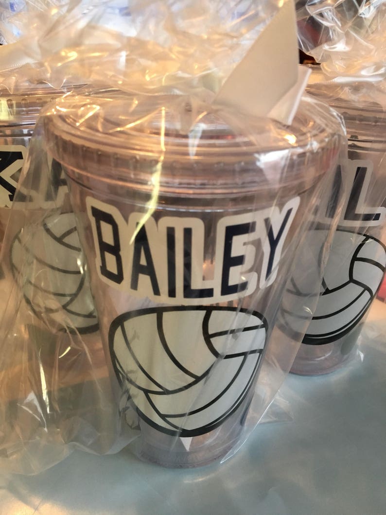 Volleyball Gifts Volleyball Team Gift Volleyball Cup Etsy