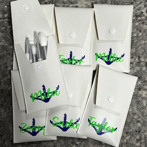 Cheer Team Gifts Dance Gifts Makeup brush set with bag