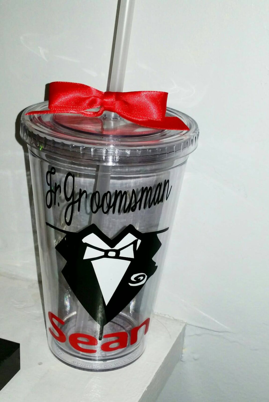 Personalized Wedding Tumbler: Custom Bridal Party Gift - Etsy