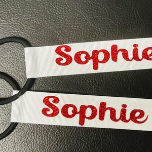 Pom Pom Tags - Set of 2 - Cheer - Cheerleader - Name - Personalized - Team Gift Cheer Camp Pom Tags Tie Ribbon tiktok