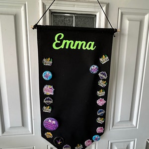 Dance Pin Display Banner: Competition Award Pins, Dancer Gift