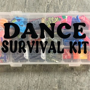 Dance Survival Kit - Nationals Gift- Dance recital gift  -  Cheer Gift - Dance Brother Gift - Candy Box