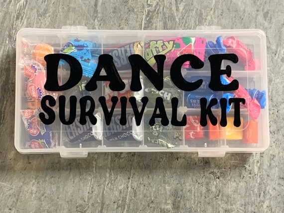 Dance Survival Kit Nationals Gift Dance Recital Gift Cheer Gift Dance  Brother Gift Candy Box 