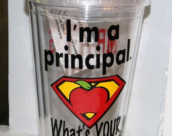 Personalized Principal Gift - Principal Gift - Vice Principal Gift - Assistant Principal Gift - Principal Mug - Principal Superpower